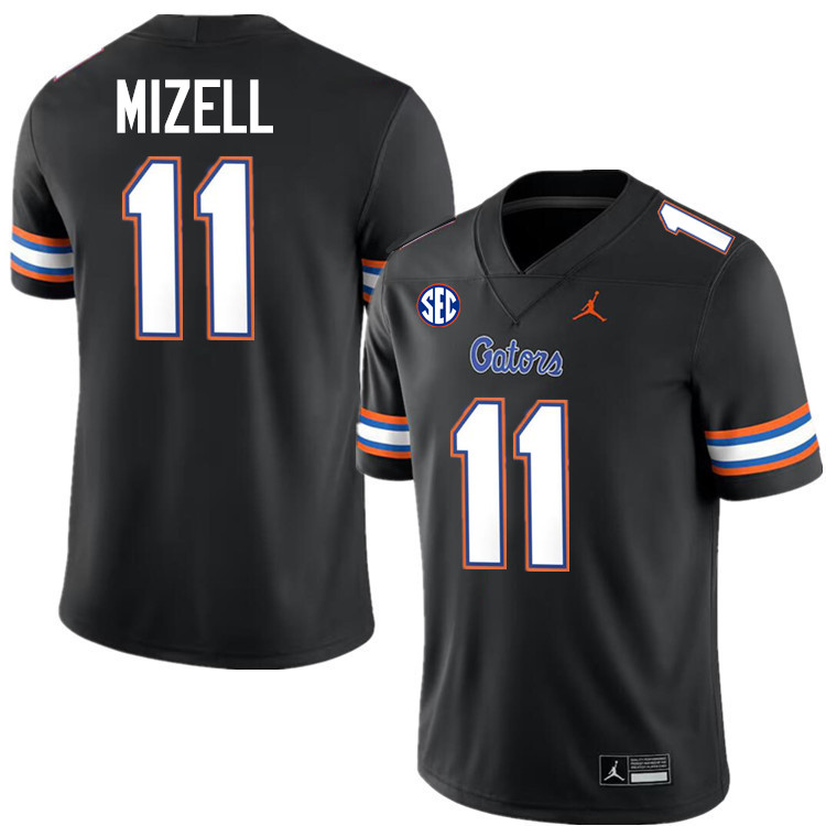 #11 Aidan Mizell Gators Jersey,Florida Gators College Football Jerseys Stitched-Black #11 Aidan Mizell Gators Jersey,Florida Gators College Football Jerseys Stitched-Black